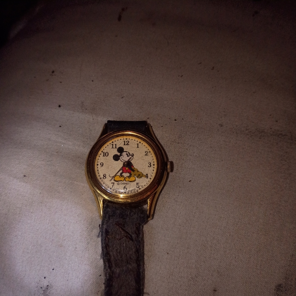 Disney Gold and Black Character Smartwatch